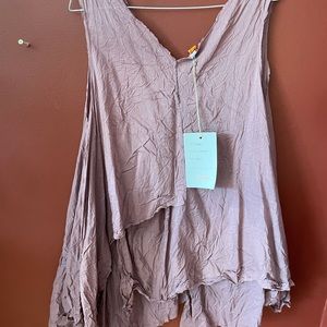 Ewa i Walla lavender cotton tank